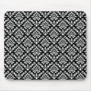 Recherche de damassé baroque Noir et blanc