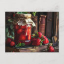 Recherche de confiture cartes postales Fraise