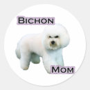 Recherche de bichons autocollants Frise de bichon