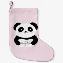 Recherche de ours panda chaussette de noël Animal