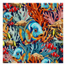 Recherche de poissons exotiques posters Corail