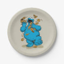 Recherche de sesame street assiettes Cookie monster sesame st