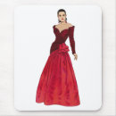 Recherche de robe rouge tapis souris Rétro
