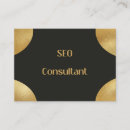 Recherche de seo cartes visite Consultant