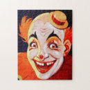 Recherche de clown de cirque puzzles Vintage
