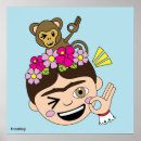 Suche nach frida kahlo kunst Monkey