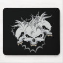 Recherche de terreur tapis souris Crâne