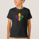 Recherche de fleur de lis enfant vêtements Mardi gras