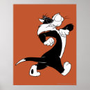 Recherche de sylvester art Looney toon caractère
