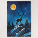 Recherche de renne puzzles Casse tête