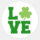 Recherche de paddy autocollants Shamrock