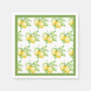 Recherche de motif citrons serviettes Moderne
