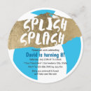 Recherche de éclaboussure splish invitations L'eau