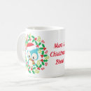 Recherche de hibou noël tasses Rouge