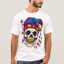 Recherche de bouffon tshirts Squelette