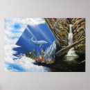 Recherche de peinture de dauphin posters Mer