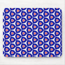 Recherche de rouge bleu blanc tapis souris Hommes