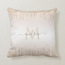 Recherche de gouttes coussins Monogrammé