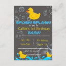 Recherche de rubber ducky invitations Bulles