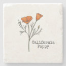 Recherche de coquelicot dessous de verres Fleur sauvage