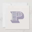 Recherche de lettre p invitations Monogramme