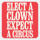 Suche nach zirkus clowns aufkleber Trumpf