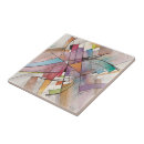 Recherche de art abstrait carreaux Aquarelle