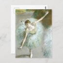 Recherche de danseuses cartes postales Degas edgar