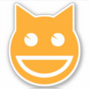 Suche nach lächelnde katze aufkleber Kitty