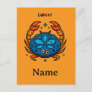 Recherche de signe astrologique invitations Crabe