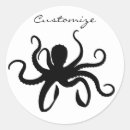 Recherche de espèce marine autocollants Poulpe