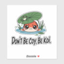 Recherche de carpe koi autocollants Zen