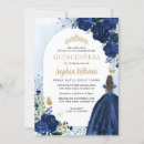 Recherche de navy blue quinceanera invitations Quinceañera