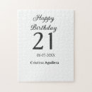 Recherche de calligraphie puzzles Minimaliste