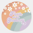 Recherche de petit fours autocollants Rétro