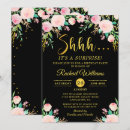 Recherche de black floral invitations Retraite