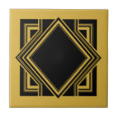 Recherche de jaune et noir carreaux Moderne