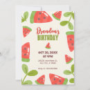 Recherche de motif pastèque invitations Frais