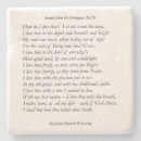 Recherche de poésie dessous de verres Amour