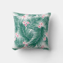 Recherche de feuille palmier coussins Rose