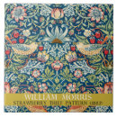 Recherche de motif vintage de papier peint carreaux William morris