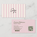 Recherche de rayures roses cartes visite Boss
