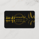 Suche nach der vocalist visitenkarten Mikrofon