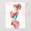 Recherche de 8 mars cartes postales Aquarelle