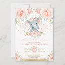 Recherche de pink elephant 1ans anniversaire invitations Baby girl