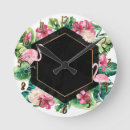 Recherche de rose flamant horloges Fleurs