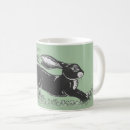 Recherche de lapin en bois tasses Vert