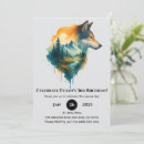 Suche nach wilder wolf einladungen Tier