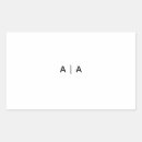 Recherche de rectangulaires autocollants Élégant