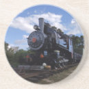 Recherche de chemins fer de dessous de verres Locomotive à vapeur